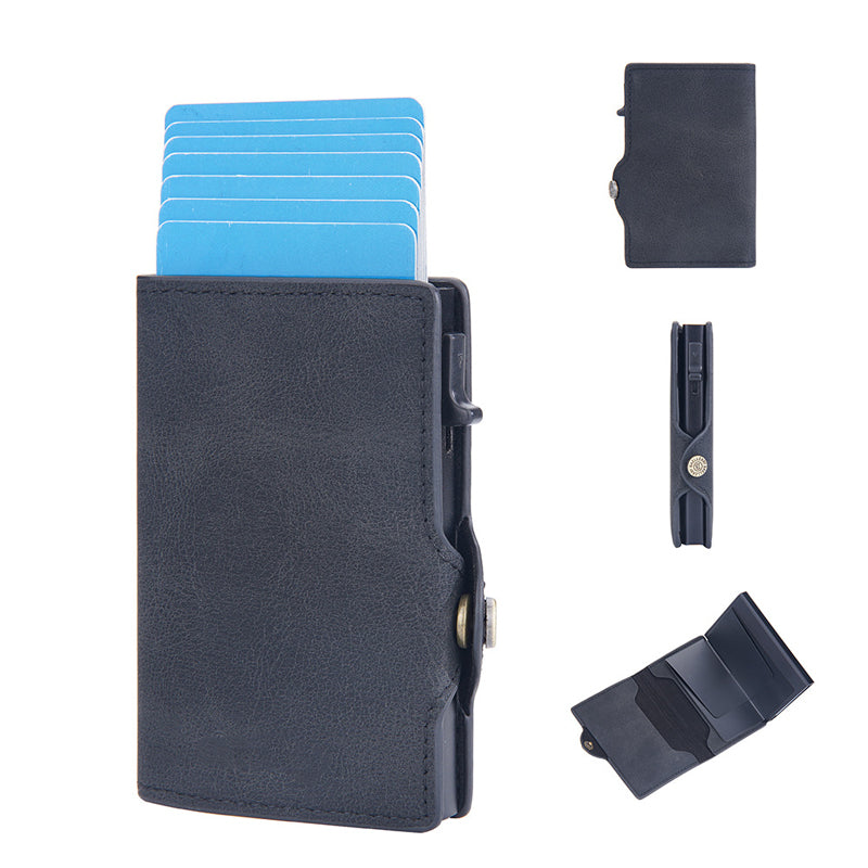 💳 50% DI SCONTO! 🎉 Porta Carte Pop-Up – Tecnologia Anti-Smagnetizzazione, Blocco RFID & Design Compatto 📦