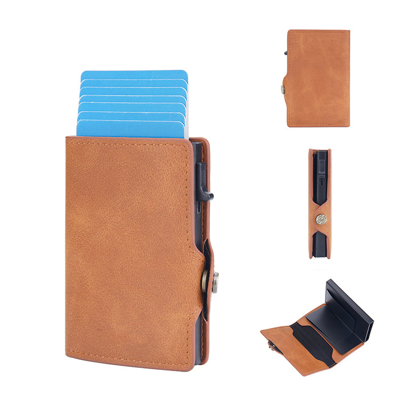 💳 50% DI SCONTO! 🎉 Porta Carte Pop-Up – Tecnologia Anti-Smagnetizzazione, Blocco RFID & Design Compatto 📦