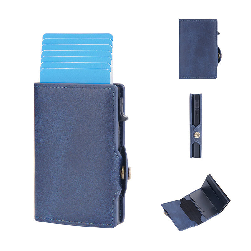 💳 50% DI SCONTO! 🎉 Porta Carte Pop-Up – Tecnologia Anti-Smagnetizzazione, Blocco RFID & Design Compatto 📦