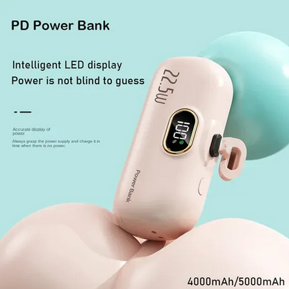 【🎁 Offerta a tempo limitato – 50% DI SCONTO!】 ChargeGo™ Power Bank Mini da 5000mAh – Ultraportatile e compatibilità universale 🔋📱✨