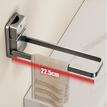 🛁🧺 Portasciugamani pieghevole con ventosa｜Senza fori, ventosa forte, design pieghevole salvaspazio, resistente alla ruggine, adatto per bagno e cucina✨