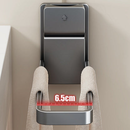 🛁🧺 Portasciugamani pieghevole con ventosa｜Senza fori, ventosa forte, design pieghevole salvaspazio, resistente alla ruggine, adatto per bagno e cucina✨