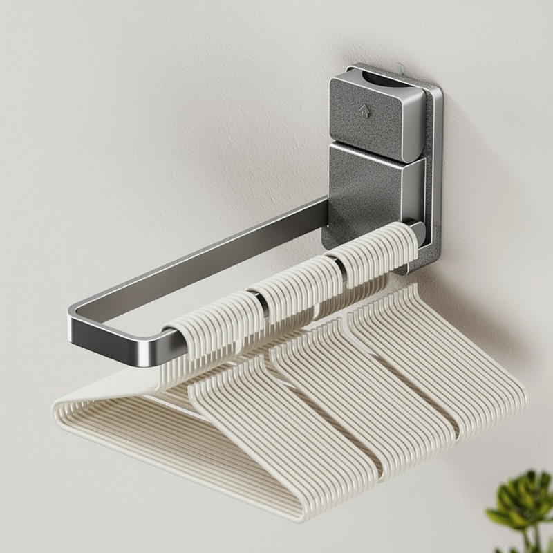 🛁🧺 Portasciugamani pieghevole con ventosa｜Senza fori, ventosa forte, design pieghevole salvaspazio, resistente alla ruggine, adatto per bagno e cucina✨