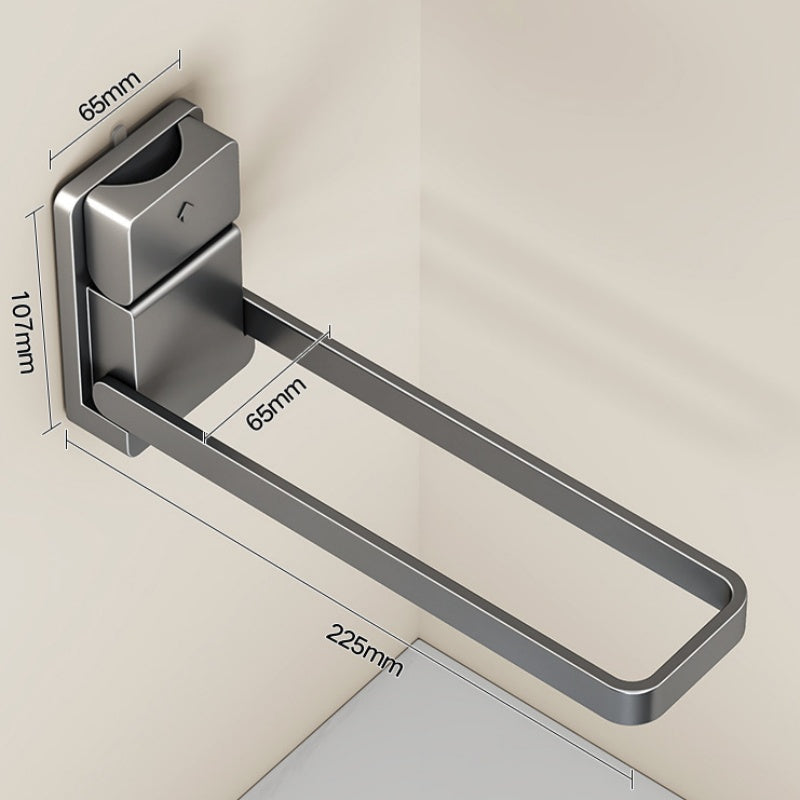 🛁🧺 Portasciugamani pieghevole con ventosa｜Senza fori, ventosa forte, design pieghevole salvaspazio, resistente alla ruggine, adatto per bagno e cucina✨
