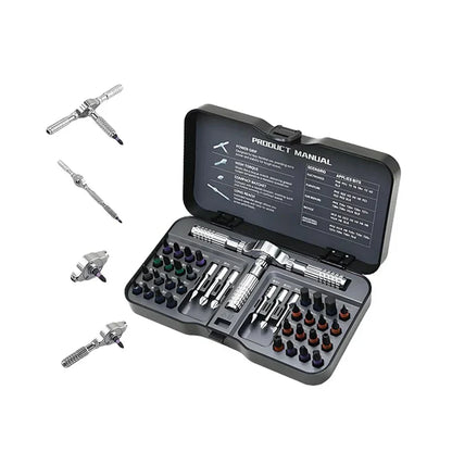 🔩 50% di sconto 🛠️ Set di cacciaviti 24-in-1 – Magnetico, compatto e portatile, ideale per riparazioni e fai-da-te 🔧📦