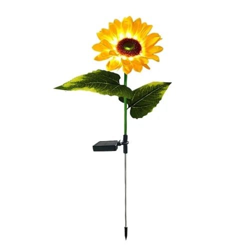 🌻SCONTO 50% ORA! Luci Solari a Girasole per Giardino – Fiore Solare Realistico IP65 Resistente alle Intemperie, Lampada Decorativa da Esterno per Cortile, Vialetto, Patio e Decorazione Giardino