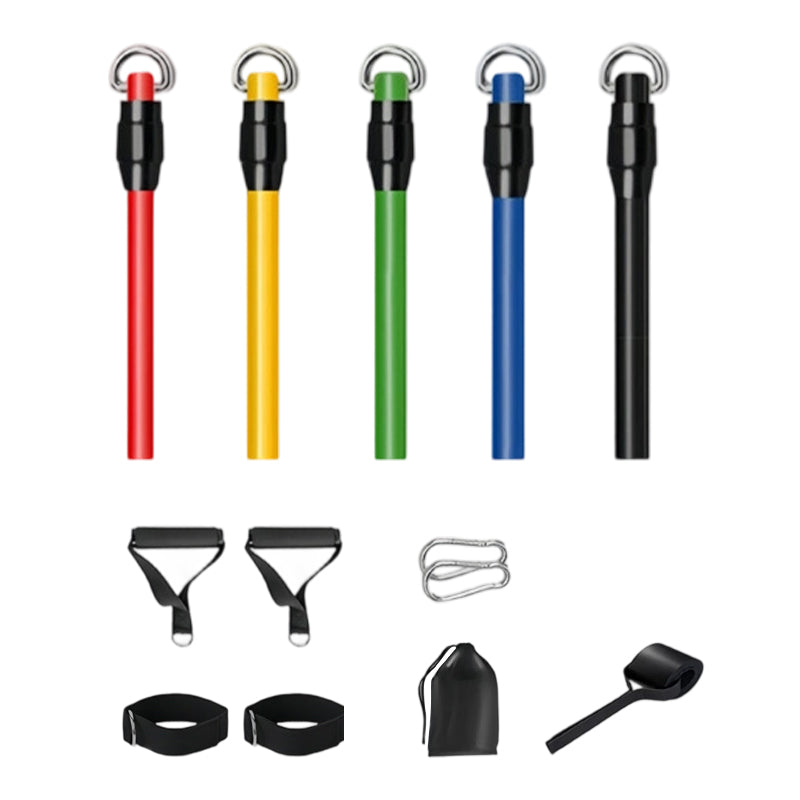 📢🔥2026 Uutuudet - 50% alennus!🏆Set di 13 Fasce Elastiche di Resistenza con Maniglie per Home Gym