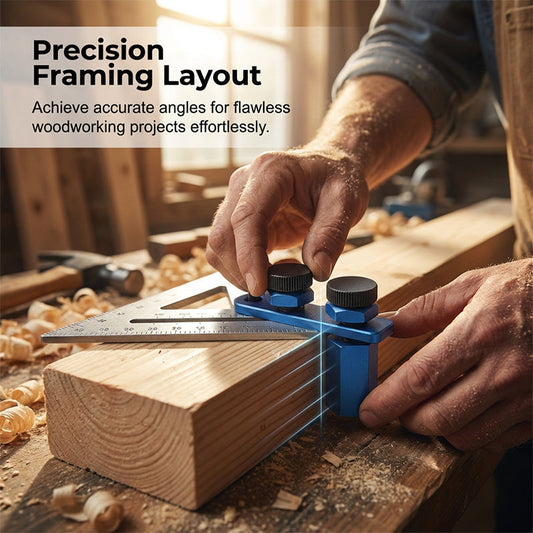 💎 Aluminium Treppenlehre & Winkelklemme – Präzise, Robust & Tragbar💎