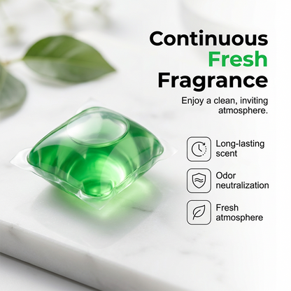 Capsule deodoranti per scarichi 💧🧼✨ Pellicola idrosolubile ed enzimi bioattivi, basta inserire una capsula nello scarico per neutralizzare i cattivi odori senza strofinare, mantenendo freschi lavandini e scarichi domestici.