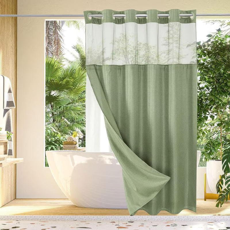 🎁Novità 2026: Sconto del 50%💥Tenda da doccia con trama a nido d'ape