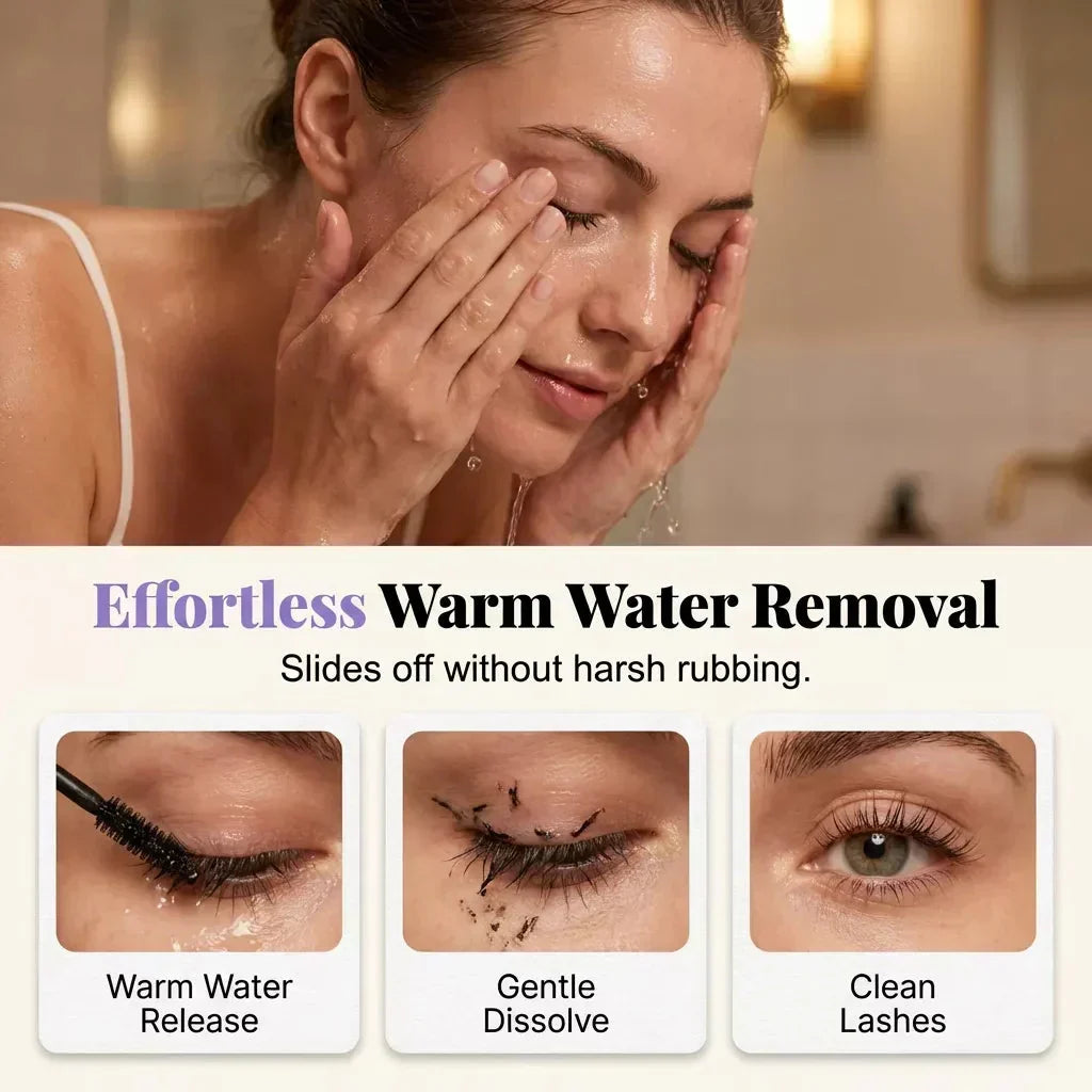 Duo Primer e Mascara Rinforzante Ciglia ✨💧💜 Crea un effetto ciglia finte naturale, resiste al sudore, non forma grumi e si rimuove delicatamente, per mantenere uno sguardo definito per tutta la giornata lavorativa o nelle uscite.