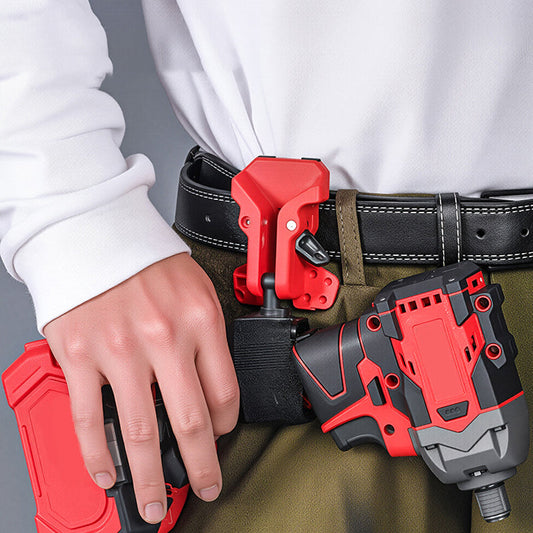 🔥Tragbares selbstverriegelndes Holster⚡für Elektrowerkzeuge🔧 Werkzeuggürtel Halterung Universal Werkzeughalter Tasche🛠️
