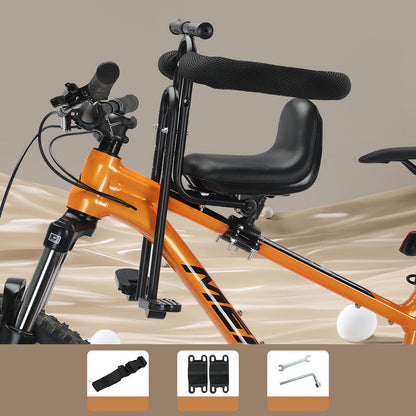 🚵‍♀️🧒 Vorderer Kinderfahrradsitz für Mountainbike & Fahrrad – Klappbar, stabil & bequem für Ausflüge mit Kindern