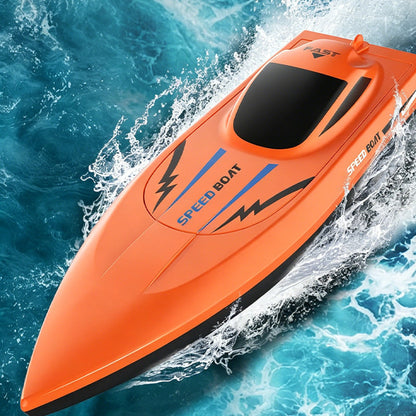 🎮 🚢HALBER PREIS! 2.4G High-Speed RC-Rennboot mit Dual-Motoren 🌊 ⚡ –50% RABATT（Angebot des Tages）