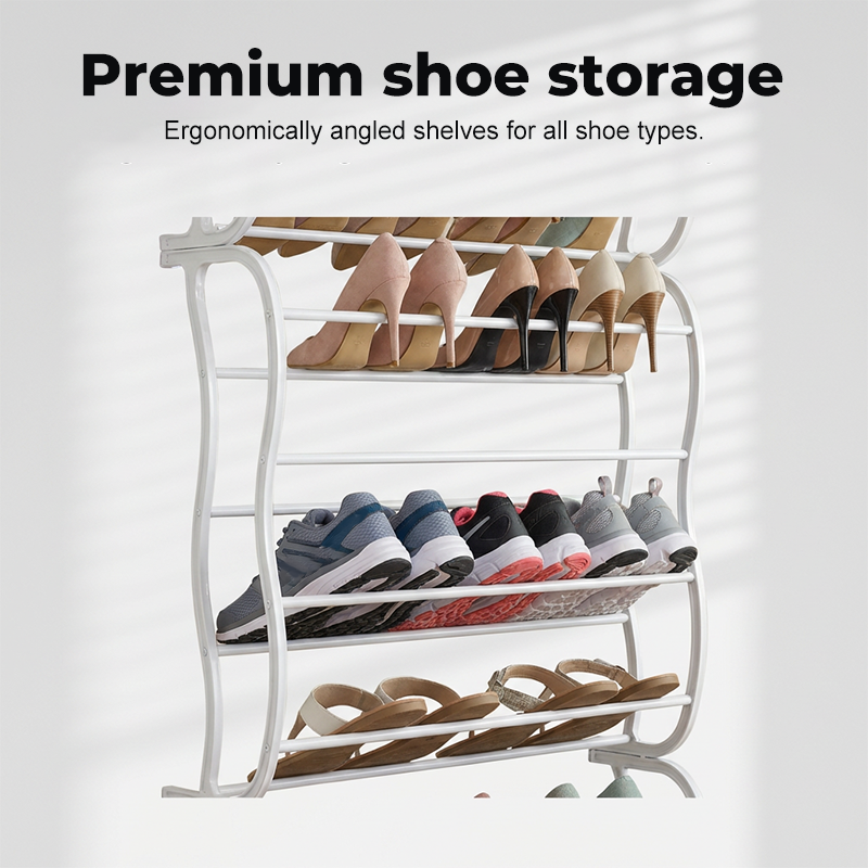 👟SCONTO DEL 50% IN QUESTO MOMENTO! 🏆 Scarpiera da appendere alla porta – 24 scomparti e montaggio senza attrezzi – Adatta a porte standard, può contenere fino a 24 paia – perfetta per l’ingresso o l’armadio 🚪✨