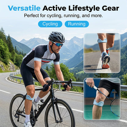 🦵 SCONTO DEL 50% PER UN PERIODO LIMITATO! 💥 Tutore per rotula – in silicone, ammortizzante, traspirante, con doppia fibbia 🏃