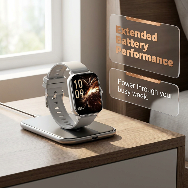⌚Montre connectée multifonction pour hommes / femmes,  avec moniteur de pas / d'activité, podomètre, montre connectée pour répondre / passer des appels, Compatible Android iOS, idée cadeau pour lui / elle