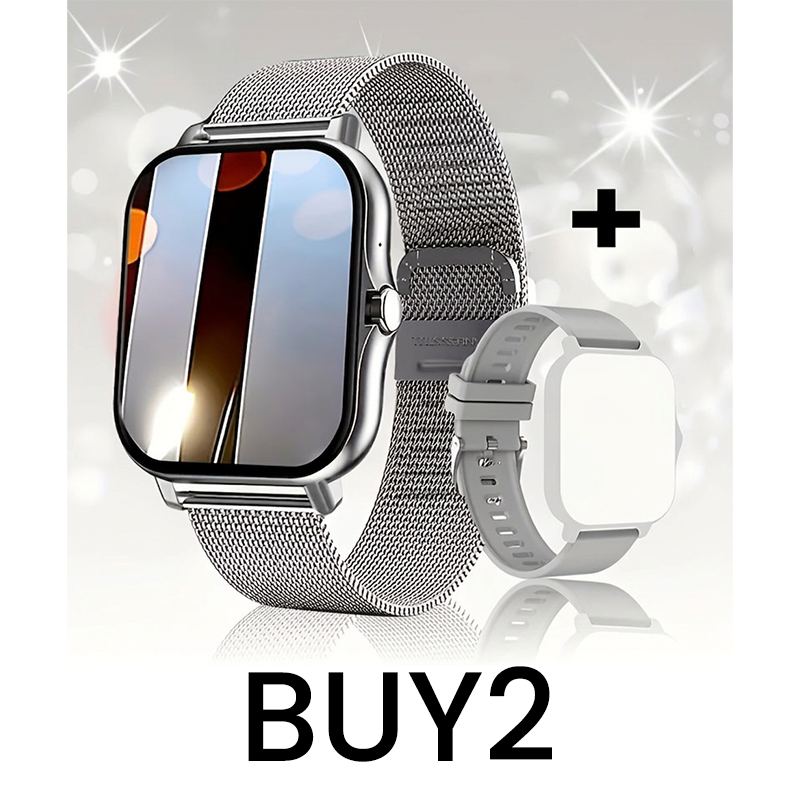 ⌚Montre connectée multifonction pour hommes / femmes,  avec moniteur de pas / d'activité, podomètre, montre connectée pour répondre / passer des appels, Compatible Android iOS, idée cadeau pour lui / elle
