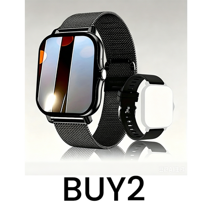 ⌚Montre connectée multifonction pour hommes / femmes,  avec moniteur de pas / d'activité, podomètre, montre connectée pour répondre / passer des appels, Compatible Android iOS, idée cadeau pour lui / elle