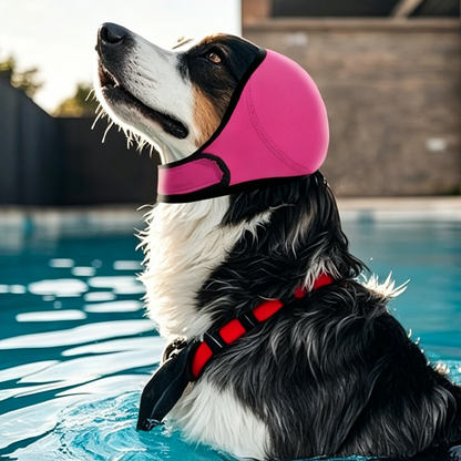 ✨Fascia Sicura Copri-Orecchie per Cani 🛡️🐶👶 Il materiale elastico non esercita pressione e protegge le orecchie del cane, riducendo l'agitazione dell'animale in ambienti domestici dove sono presenti anche i bambini.