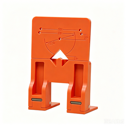 Dima per l'installazione delle cerniere 🧲📏🏠Fissaggio magnetico, Guide di misura integrate. Questa dima consente un posizionamento preciso dei fori per cerniere 35 mm, riducendo errori e pannelli rovinati durante i tuoi progetti di falegnameria.