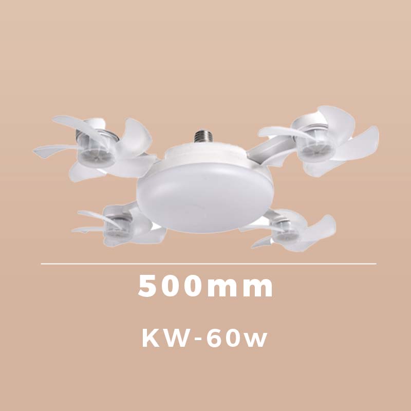 🌀Nuovo ventilatore da soffitto con lampada con attacco E27 – silenzioso ventilatore LED 2 in 1 con telecomando, una combinazione a basso consumo energetico di raffreddamento e illuminazione per la casa e la camera da letto