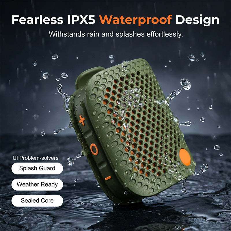 🔊 Sconto del 50%! ✨ Altoparlante Bluetooth portatile – Stereo TWS, impermeabile IPX5, bassi potenti 🎵