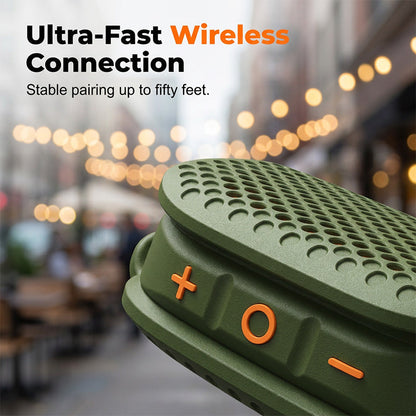 🔊 Sconto del 50%! ✨ Altoparlante Bluetooth portatile – Stereo TWS, impermeabile IPX5, bassi potenti 🎵