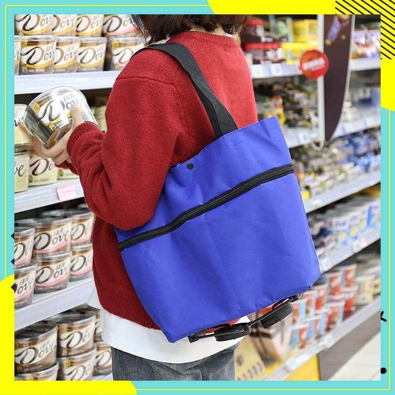 📢📢50% DI SCONTO!! ⏰Carrello della Spesa Pieghevole 2 in 1