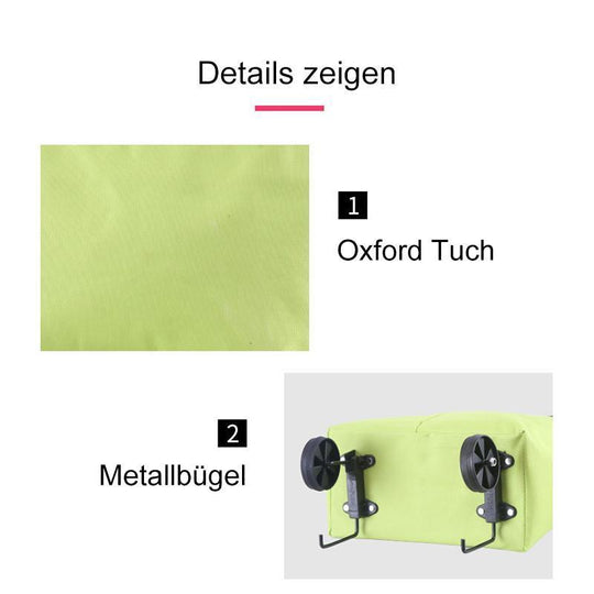 📢📢50% DI SCONTO!! ⏰Carrello della Spesa Pieghevole 2 in 1