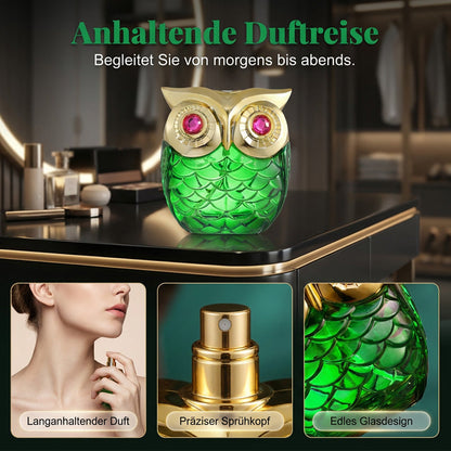 ⏳Offerta a tempo limitato⏰ Eau de Parfum Mystical – Fragranza misteriosa, elegante flacone a forma di gufo, lunga durata. 🌙💎