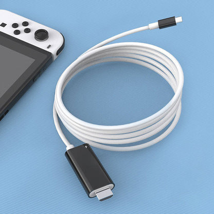 🎮📱➡️🖥️ Cavo USB-C HDMI 2M con PD 100W — Proietta Switch, Tablet & Telefono sulla TV | Gioca & Ricarica Insieme