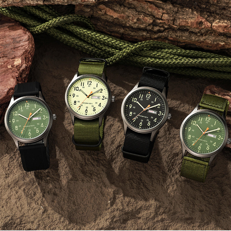 📢📢 SCONTO DEL 40% !! ⏰ Orologio al quarzo da uomo con display luminoso ⌚🌟✨
