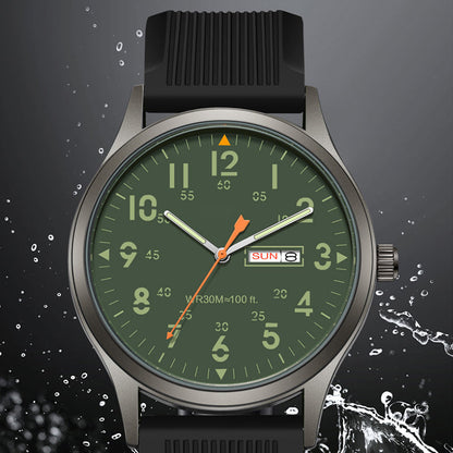 📢📢 SCONTO DEL 40% !! ⏰ Orologio al quarzo da uomo con display luminoso ⌚🌟✨
