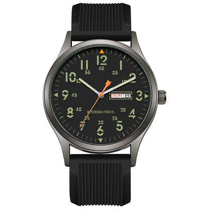 📢📢 SCONTO DEL 40% !! ⏰ Orologio al quarzo da uomo con display luminoso ⌚🌟✨