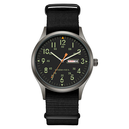 📢📢 SCONTO DEL 40% !! ⏰ Orologio al quarzo da uomo con display luminoso ⌚🌟✨