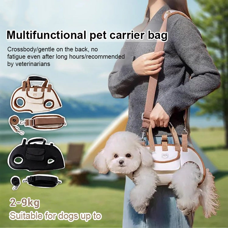 Trasportino portatile 2-in-1 🐱🐶