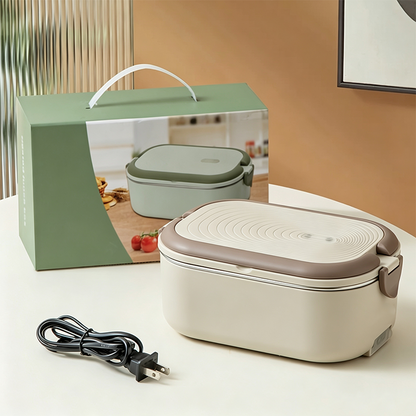 Scaldavivande Elettrico Portatile per Lunch Box senza Acqua