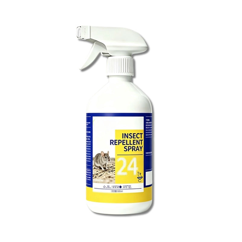 Spray Universale Anti-Roditore 📦🔧⏳ Formula versatile, spray pronto all’uso, crea una barriera duratura per allontanare i roditori da magazzino e auto, protegge cavi e merci evitando costose riparazioni.