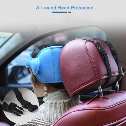📢📢50% DI SCONTO!! ⏰Fascia di supporto per la testa per bambini in auto – Cuscino poggiatesta regolabile per neonati, stabilizzatore anti-caduta della testa per seggiolini auto, previene il dolore al collo durante i viaggi