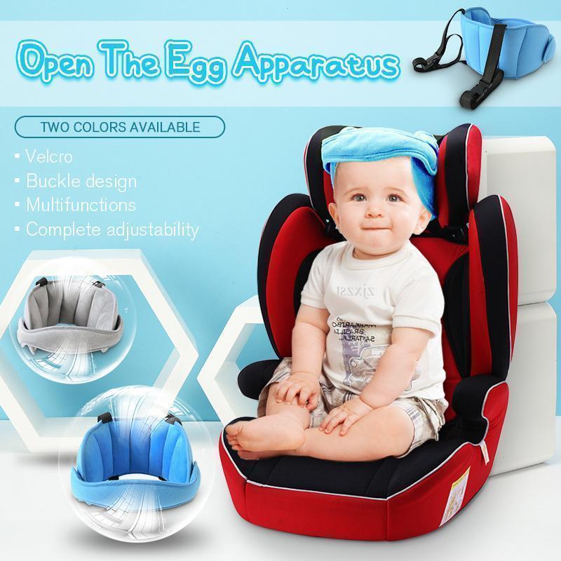 📢📢50% DI SCONTO!! ⏰Fascia di supporto per la testa per bambini in auto – Cuscino poggiatesta regolabile per neonati, stabilizzatore anti-caduta della testa per seggiolini auto, previene il dolore al collo durante i viaggi