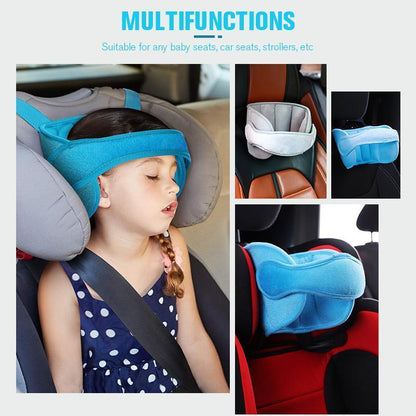 📢📢50% DI SCONTO!! ⏰Fascia di supporto per la testa per bambini in auto – Cuscino poggiatesta regolabile per neonati, stabilizzatore anti-caduta della testa per seggiolini auto, previene il dolore al collo durante i viaggi