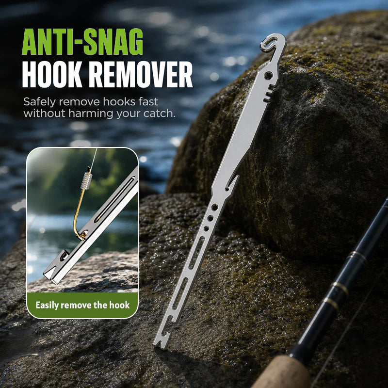 Multiutensile da pesca 6-in-1 in acciaio inossidabile, slamatore e annodatore