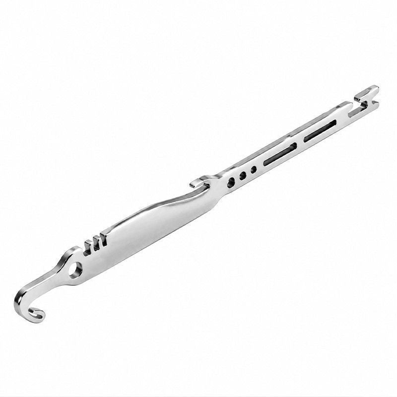 Multiutensile da pesca 6-in-1 in acciaio inossidabile, slamatore e annodatore