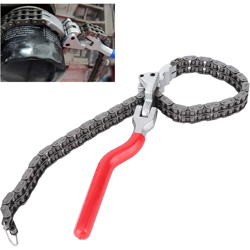 ⏳ Offerta a tempo limitato! Sconto del 56% 🔧 Chiave a catena per filtro olio!⭐Oltre 50.000 pezzi venduti ✨Consigliata dai creator ✅Migliaia di recensioni verificate! Range 60-160 mm, impugnatura lunga, non slitta! Non lasciartela scappare!