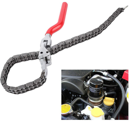 ⏳ Offerta a tempo limitato! Sconto del 56% 🔧 Chiave a catena per filtro olio!⭐Oltre 50.000 pezzi venduti ✨Consigliata dai creator ✅Migliaia di recensioni verificate! Range 60-160 mm, impugnatura lunga, non slitta! Non lasciartela scappare!
