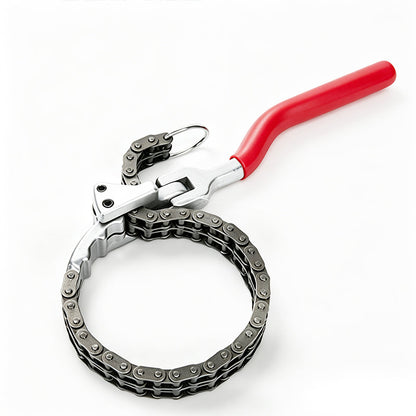 ⏳ Offerta a tempo limitato! Sconto del 56% 🔧 Chiave a catena per filtro olio!⭐Oltre 50.000 pezzi venduti ✨Consigliata dai creator ✅Migliaia di recensioni verificate! Range 60-160 mm, impugnatura lunga, non slitta! Non lasciartela scappare!