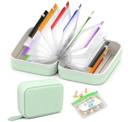 💊🧳 Set di bustine portapillole impermeabili A8 – protezione totale per i tuoi farmaci! 💧🛡️