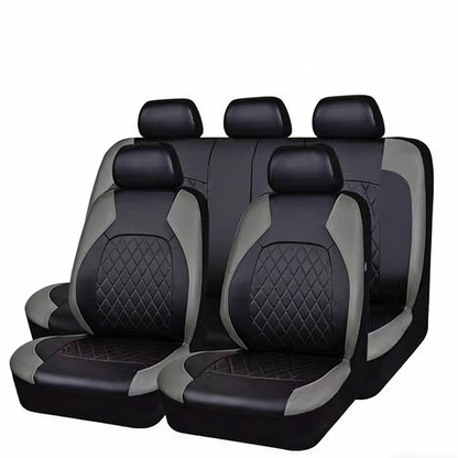 Set di coprisedili auto universali in ecopelle da 9 pezzi