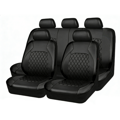 Set di coprisedili auto universali in ecopelle da 9 pezzi